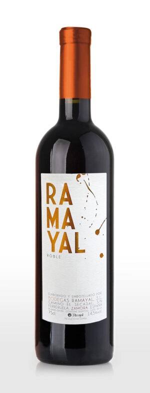 Botella de vino Ramayal roble