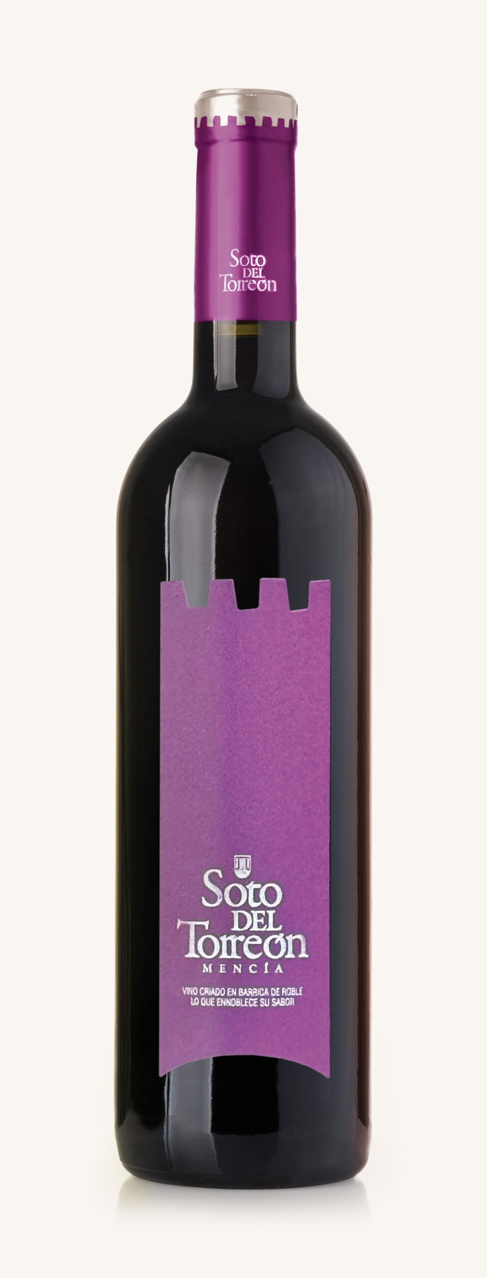 Botella de vino Soto del Torreón