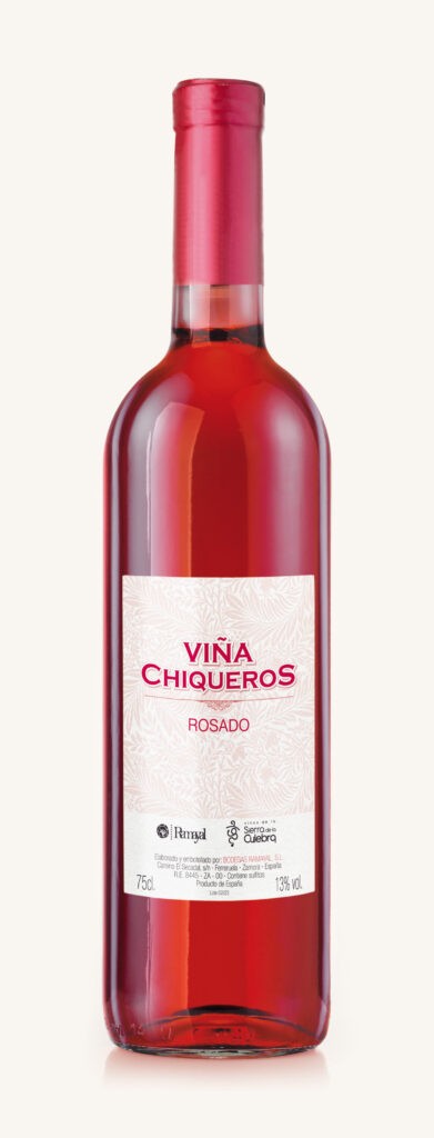 Botella de vino Viña Chiqueros